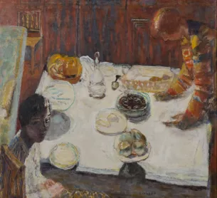 Tableau La nappe blanche Pierre Bonnard