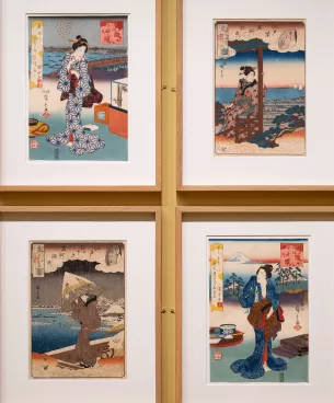 estampes japonaises - exposition Bonnard