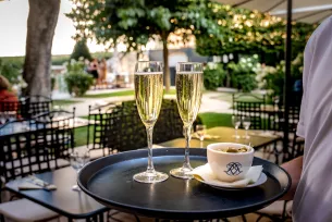 plateau champagne café caumont