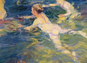 Tableau Nageurs Sorolla