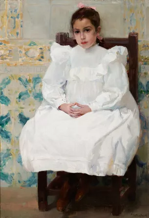 Tableau portrait Maria Clotilde Sorolla