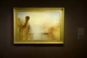 Tableau situ exposition Turner Caumont