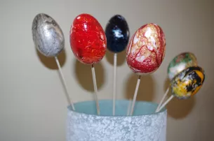 Oeufs de Pâques atelier enfants