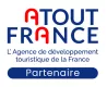 Logo bleu rouge Atout France