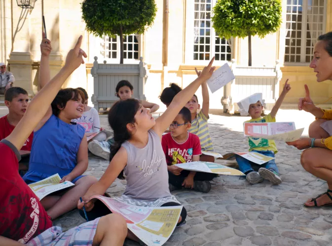 Enfants atelier Culture pour l'enfance