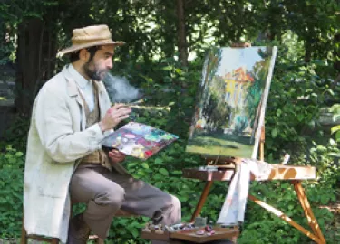 Extrait film Cézanne au pays d'Aix peintre nature